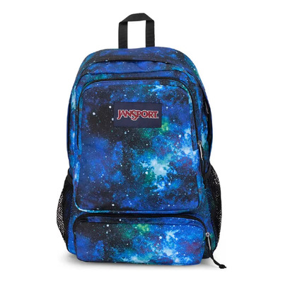 Mochila Escolar JanSport Doubleton Azul con Compartimento para Laptop | Envío gratis