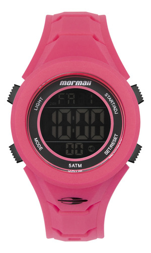 Relógio Mormaii Digital Infantil Feminino Ref - Moj8566/8t