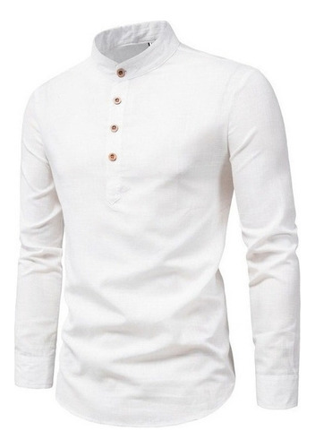 Nueva Camisa Antiarrugas Formal Anti-hierro Cuello Al Simple