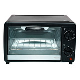 Horno Tostador Tezzio 12 Lt Color Negro