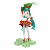 Hatsune Miku Figura Coleccion Green Con Caja 