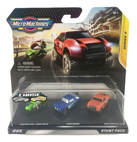 Micro Machines Serie 2 Stunt Pack #05 3 Vehiculos