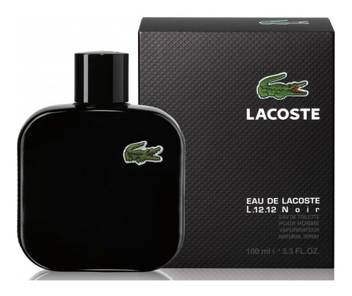 Perfume Lacoste L.12.12 Noir Eau De Toilette 100 Ml