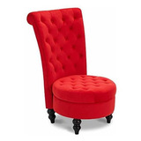 Avawing High Back Accent Chair,retro Armless Sofa Chair For 