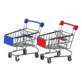 Mini Carrito De Compras Juguetes, Modelo De La Carretilla, M