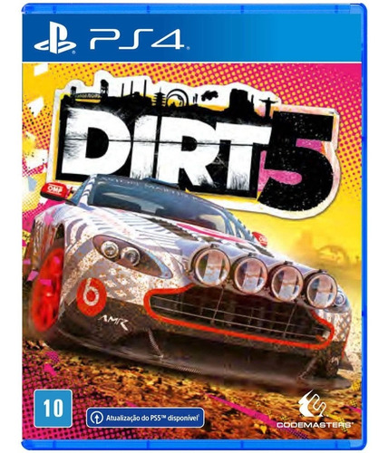 Dirt 5  Standard Edition Codemasters Ps4 Físico