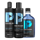 Kit Shaving Gel + Creme Pós + Loção Pós Barba Play Barber