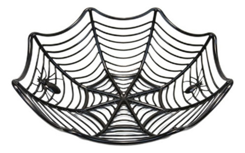 Plato De Caramelos Spider Candy Basket Para Halloween