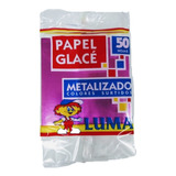 Papel Glace Luma Metal Metalizado Brillante Sobre X50 