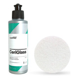 Carpro Kit  Ceriglass 150 Ml Polish Para Cristal+rayón Pad3