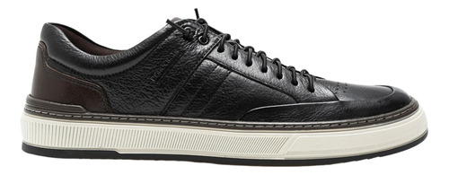 Sapatênis Masculino Tenis Casual Couro Democrata 240106