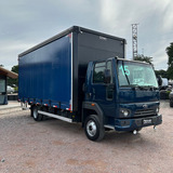 Caminhão Ford Cargo 1119 3/4 No Baú Sider 2015