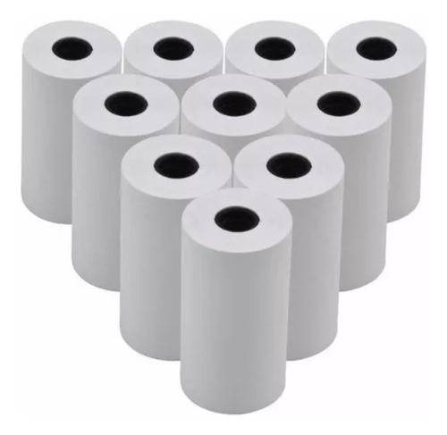 50 Rollos Papel Térmico  57mm X 20 Metros 48 Grs 