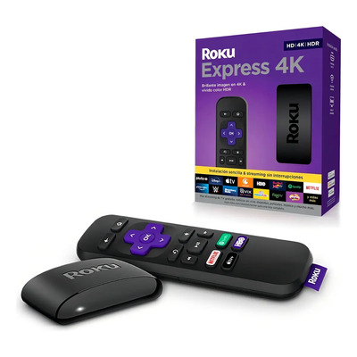 Roku Express 4K+ 3941R de voz 4K negro con 1GB de memoria RAM | Envío gratis