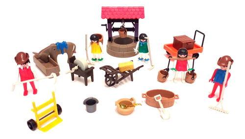 Playmobil Granja Personajes + Muchos Accesorios 