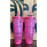 Starbucks Vaso De Remolino De Mármol. Rosa Intenso 2023.