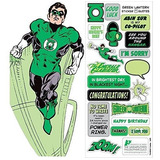 Dc Comics Linterna Verde Quotable Notable - Die Cut Silueta 