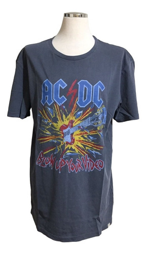 Polera Ac/dc, Talla M - Americanino