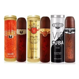 Kit 3 Perfumes Cubas Paris Vip For Men + Royal + Gold  100ml
