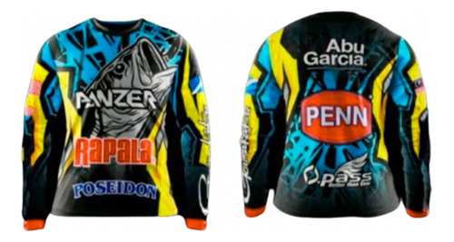 Jersey Pesca Abu Garcia Proteccion Uv Secado Rapido