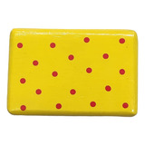 Maraca Rectangular Color Amarillo Shy Musicapilar