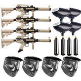 Paquete 4 Marcadoras Tippmann Cronus Tactical Gotcha Xtrm P