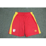 Pantaloneta Independiente Santa Fe Roja Talla Xs 