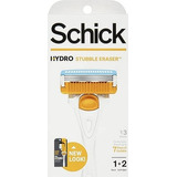 Maquinilla De Afeitar Schick Hydro Stubble Eraser Con 2 Cuch