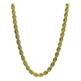 Cadena Torzal Oro 14k 60cm 3mm