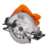 Sierra Circular Eléctrica Black+decker Cs1004 184mm 1400w Naranja 50hz 220v