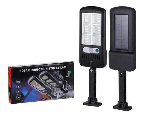 Foco Led Solar 120 Led Smd Luminaria Panel Sensor /t211