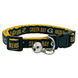 Nfl Cat Collar Green Bay Packers Satin Cat Collar Football T