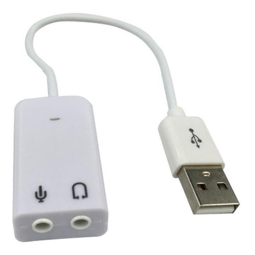 Tarjeta Adaptador Audio Sonido Usb 7.1 Cable Externa