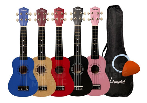 Ukelele Soprano Madera Uquelele Ukulele Premium Con Regalos