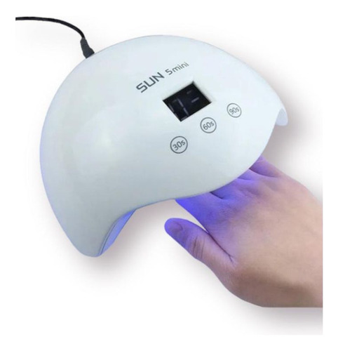 Lampara Led Uv De Uñas Gel Profesional Secado Rapido 30watts