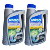 Pack X2 Paso Desatascador Cañeria Elimina Olores Biológico1l