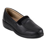 Zapato Dama Confort Bio Shoes 7506 Negro Para Diabetico