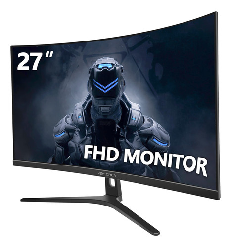 Monitor Curvo Para Juegos Crua 27 Pulgadas