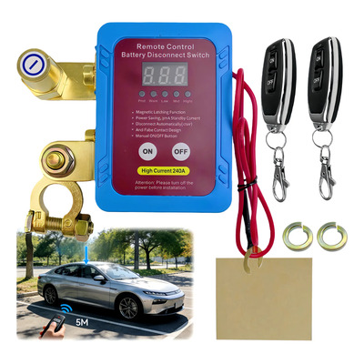 Interruptor Remoto De Desconexión De Batería De 12v 240a