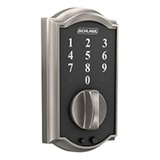 Cerrojo Schlage Touch Camelot (níquel Satinado) Be375 Cam 61