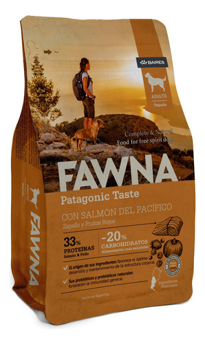 Alimento Raza Pequeña Fawna Para Perro Adulto 3kg