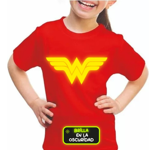 Playera De Superheroes Dc Varios Personaes Brillan Oscuridad