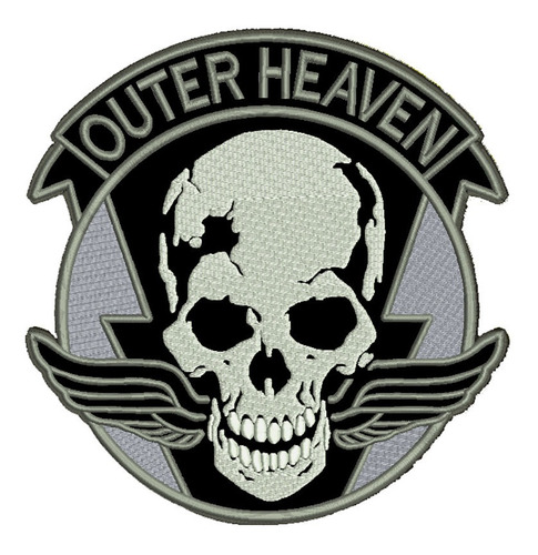 Metal Gear Outer Heaven Parche Bordado 