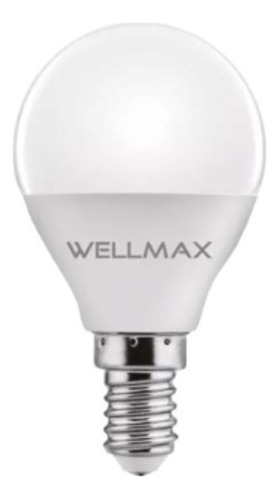 Ampolleta Led P45 6w Luz Fria E14 Wellmax