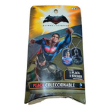 Placa Coleccionable Batman Vs Superman Pack 5