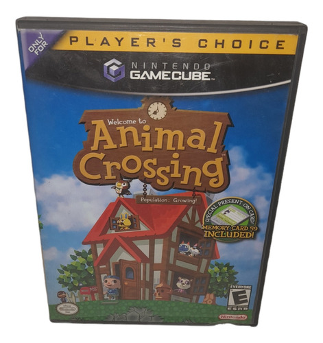 Animal Crossing Nintendo Gamecube Solo Caja Original