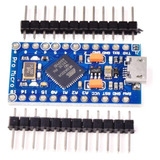 Arduino Pro Micro Mini Mcu Leonardo Atmega32u4 5v Usb 16mhz