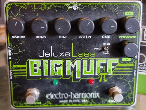 Pedal Ehx Big Muff Pi Deluxe Bass