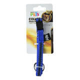 Collar Para Perro Collar Con Bandas Reflejantes Xch Colores Color Azul