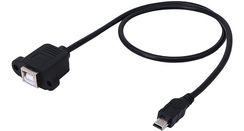 Cable Mini Usb De 5 Pines Macho A Usb Tipo B 2,0 Hembra